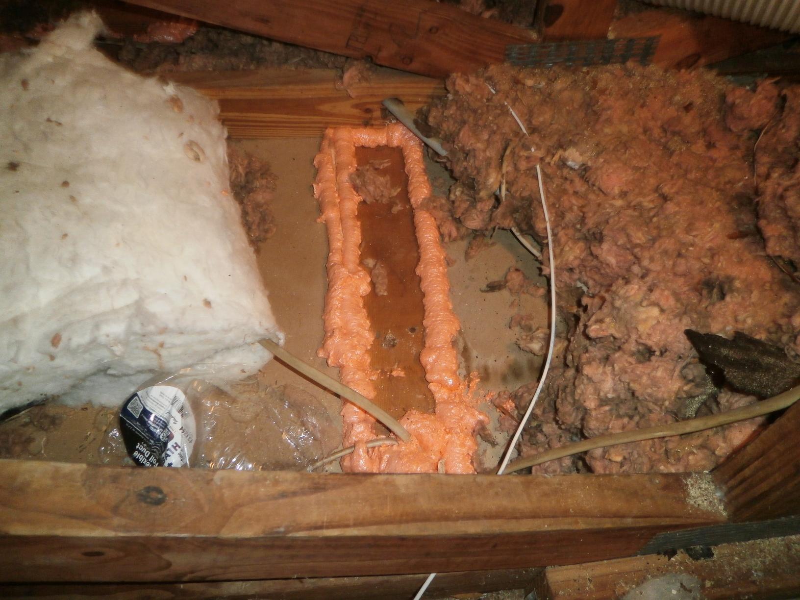 Insulation Services Cellulose and Mastic Work sealant