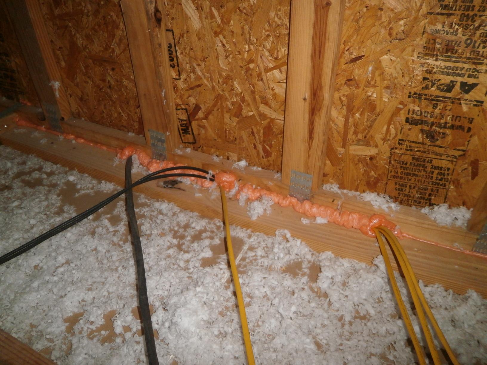 Insulation Services Sealing attic Air Sealing Attic