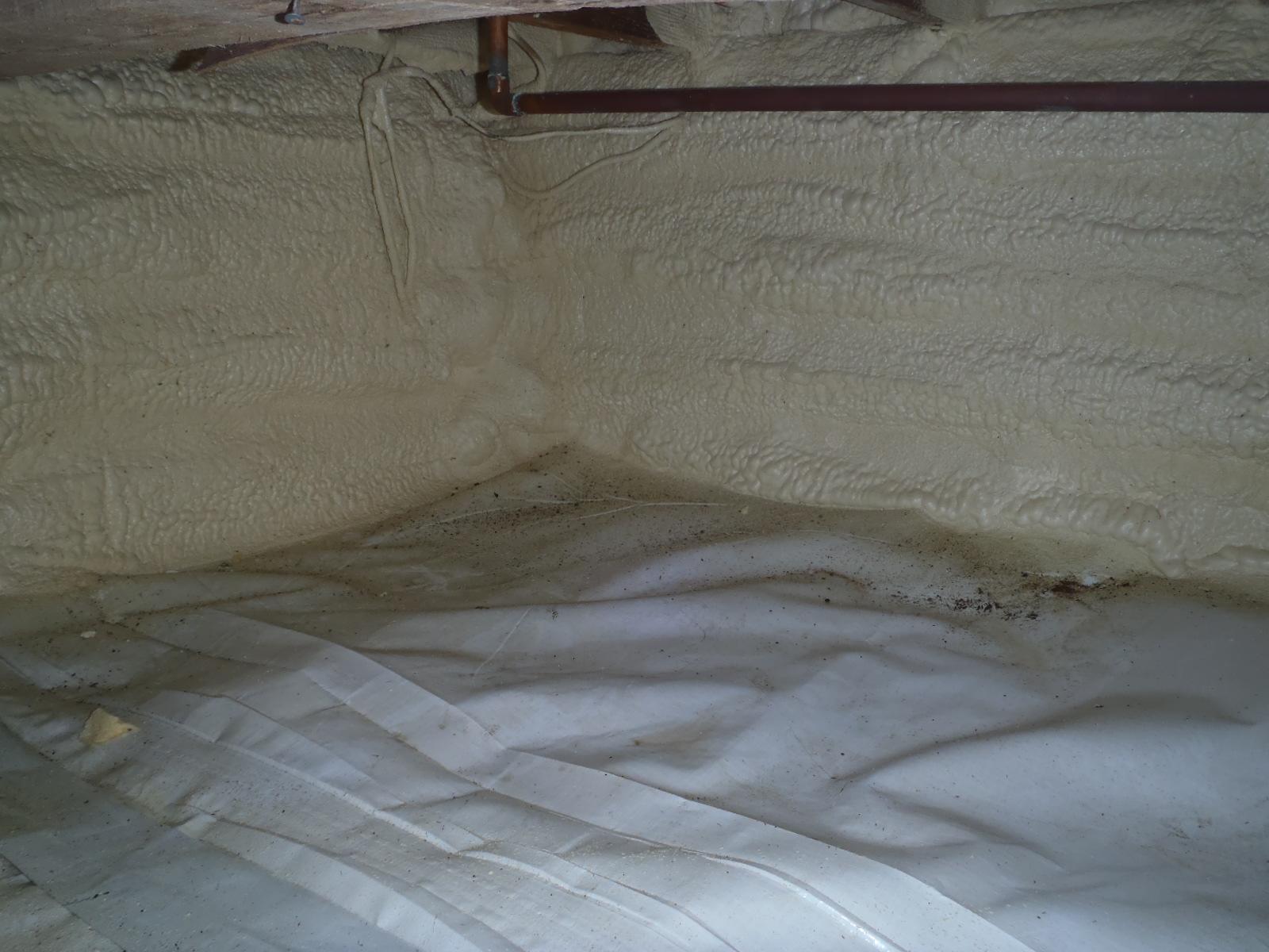 Crawl Space Repair Fenwick Island, DE bad spray foam insulation No
