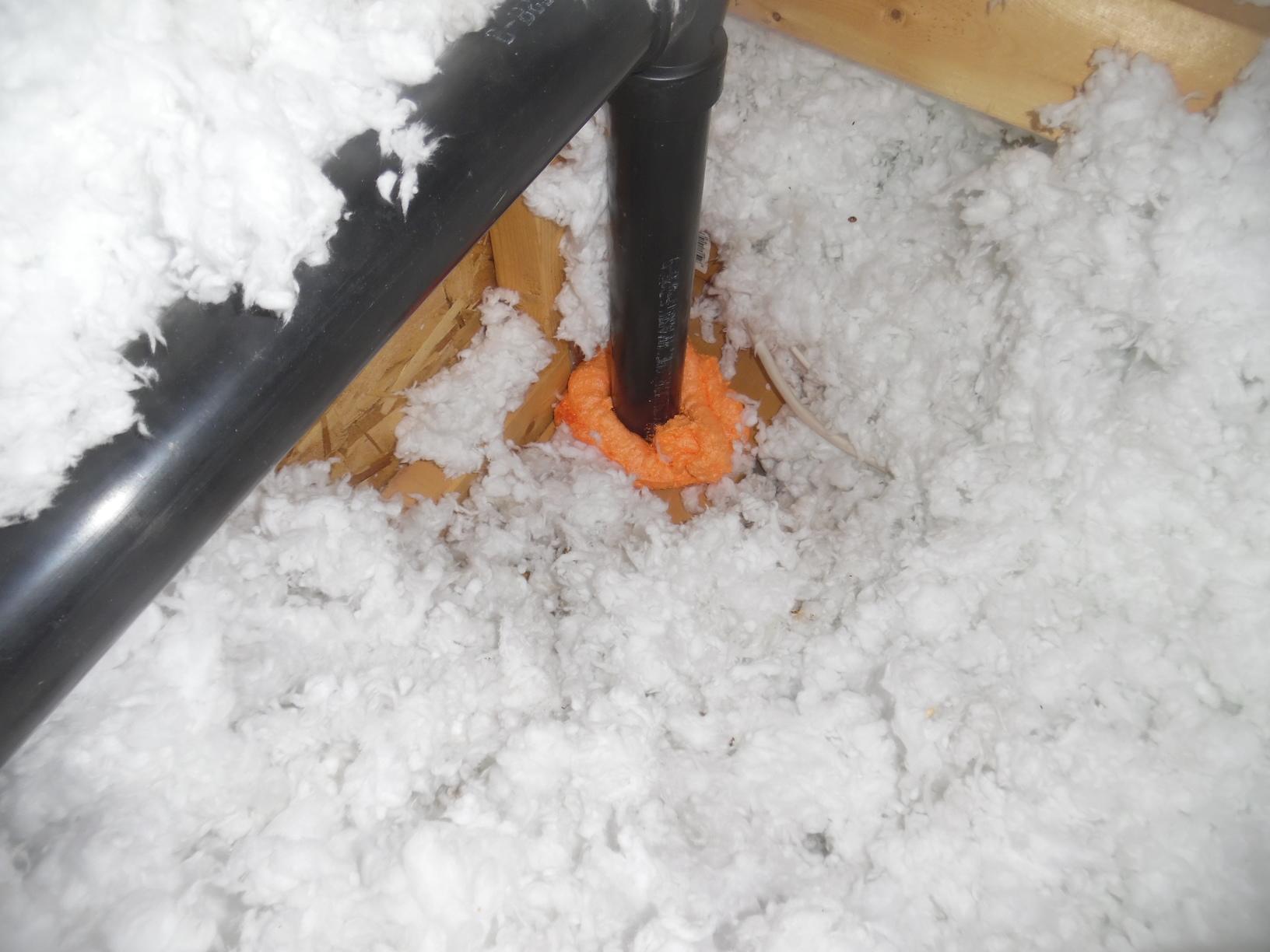 Spray Foam Insulation Air Seal and Insulation Installation in