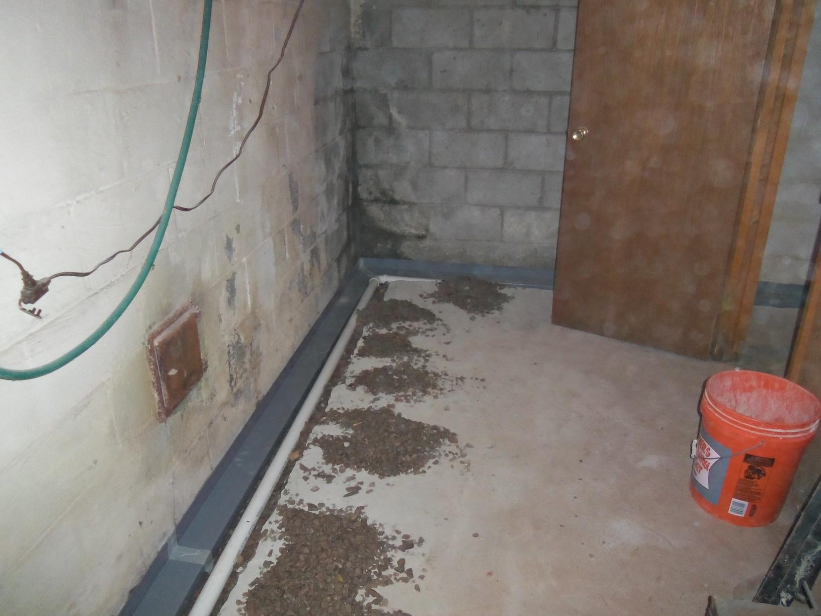 Perimeter Basement Basement Waterproofing - Basement Waterproofing - Perimeter Drainage System