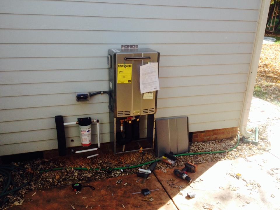 HVAC & Insulation In Matthews, NC Tankless Water Heater