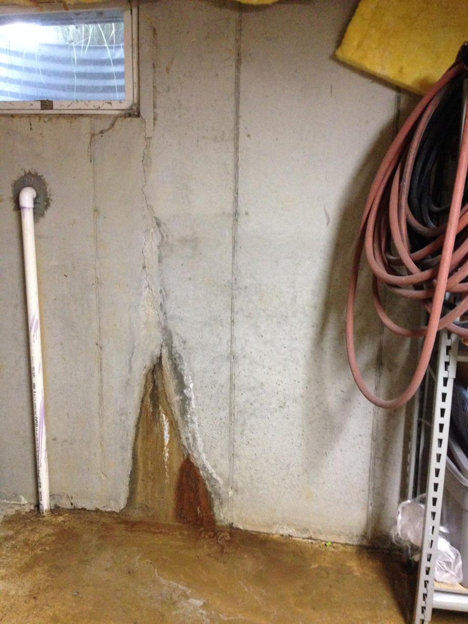 Basement Waterproofing - Crack Injection work in Nazareth, Pennsylvania ...
