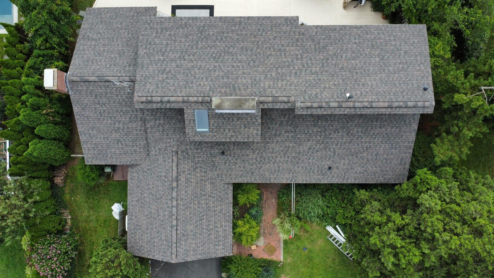 New Roof on Oceanside home in Milford