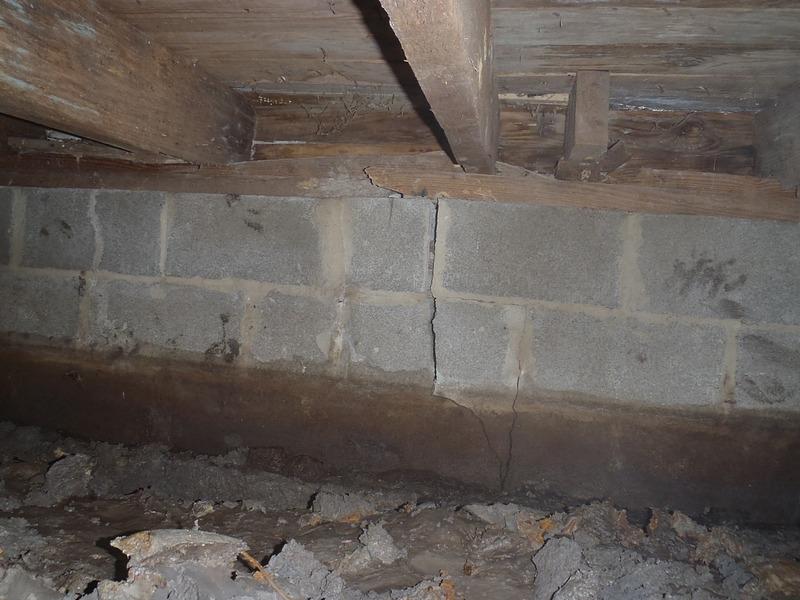  Water damage and wood rot