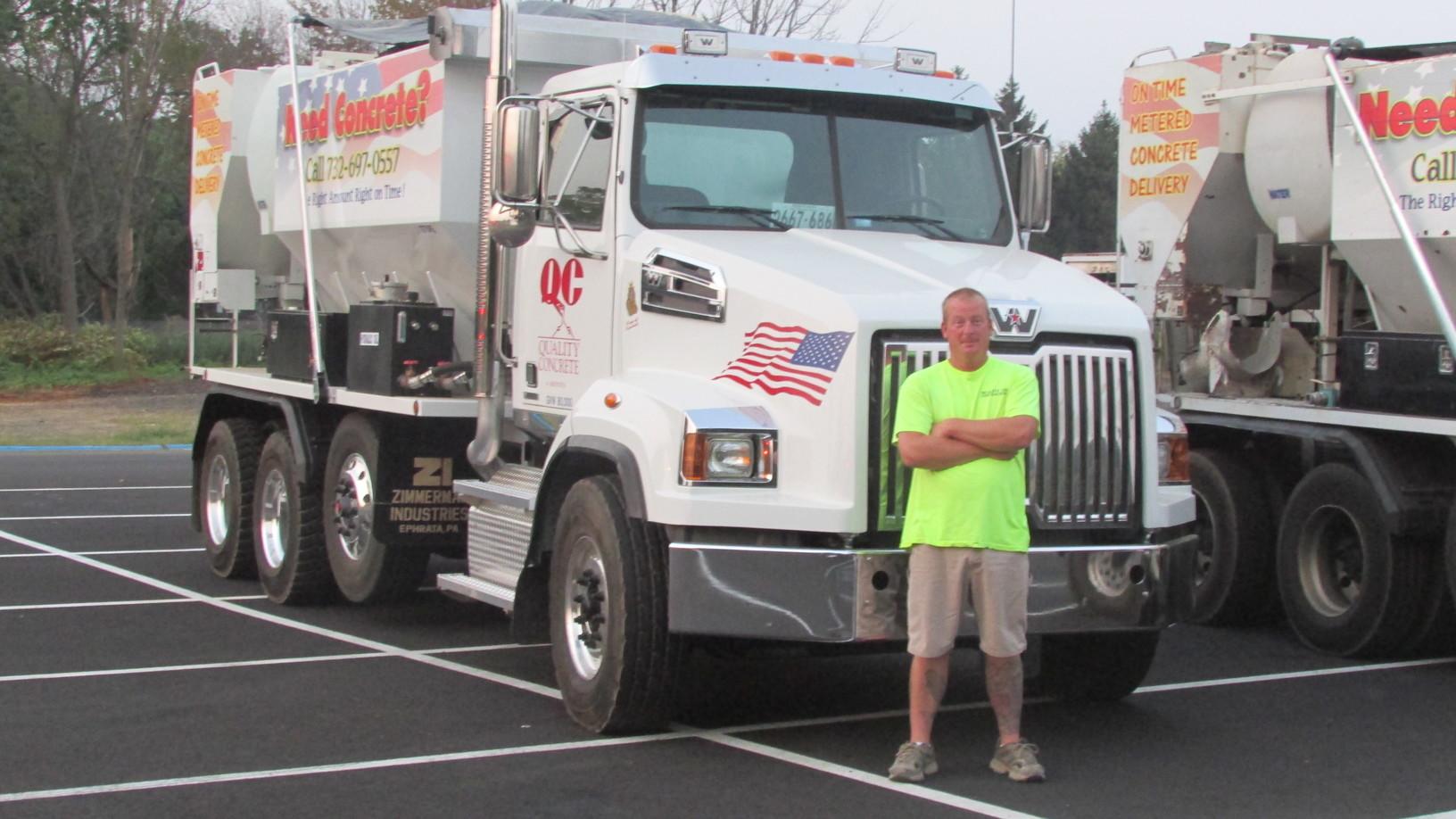Mobile Concrete Delivery Truck Drivers Western Star Concrete Truck