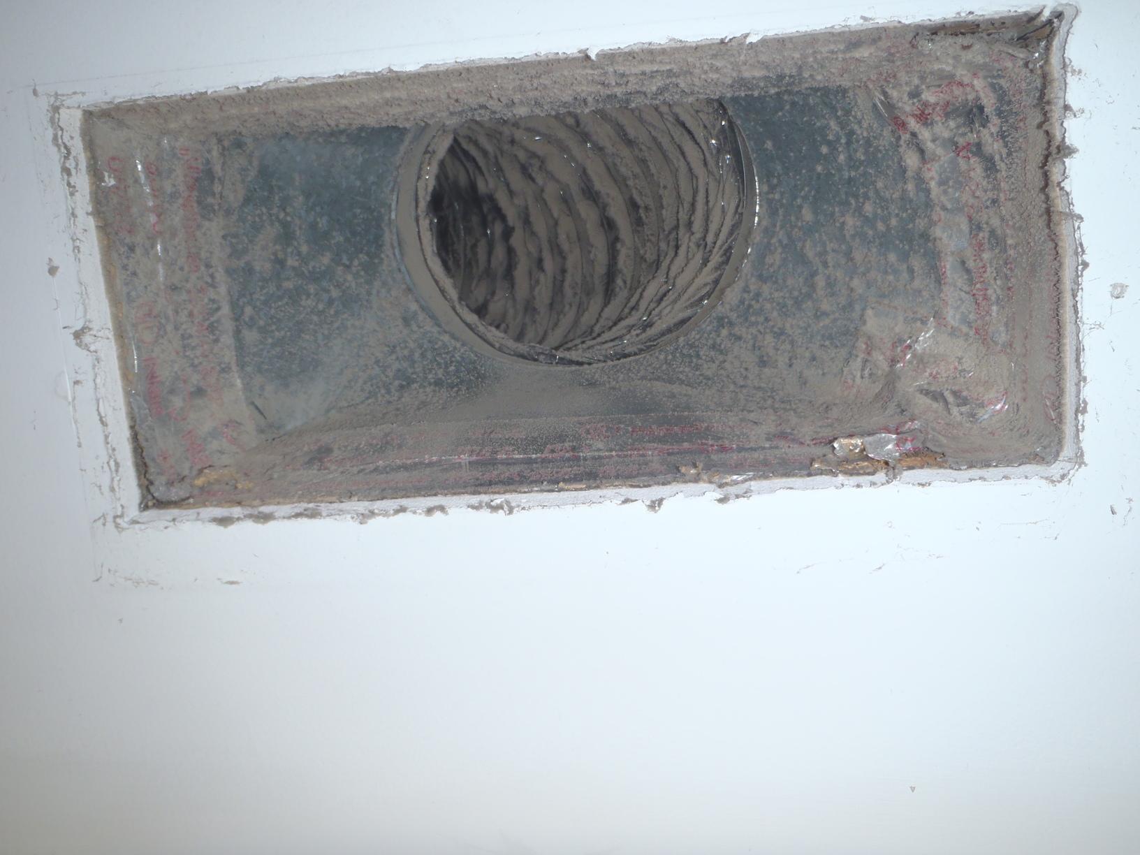 Ductwork Duct Cleaning in Milton, DE. Dirty Duct in Milton