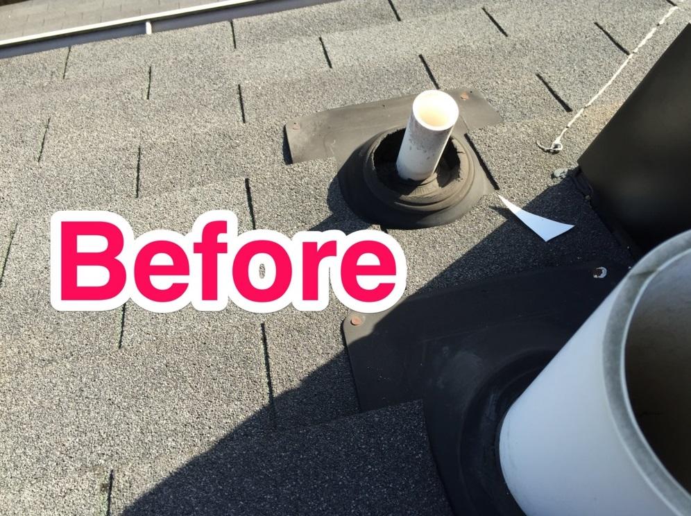 Roofing Services Pipe Boot Repair and Chimney Flashing in Old