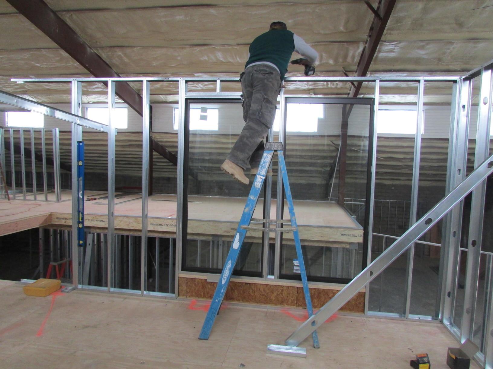 Our new Aberdeen Headquarters Second floor framing