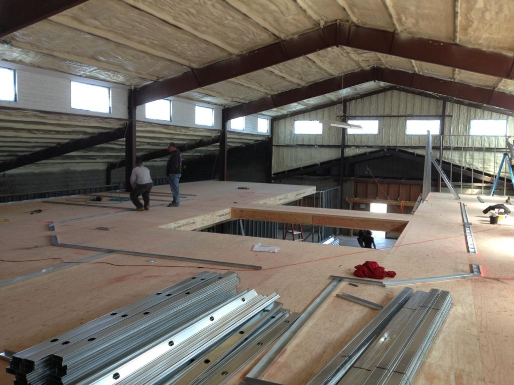 Our new Aberdeen Headquarters Structure Framing