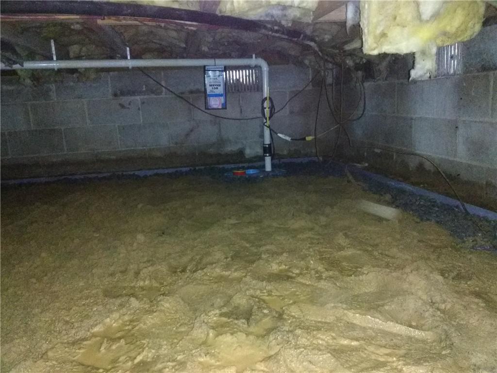 Basement Waterproofing Crawl Space Sump Pump in