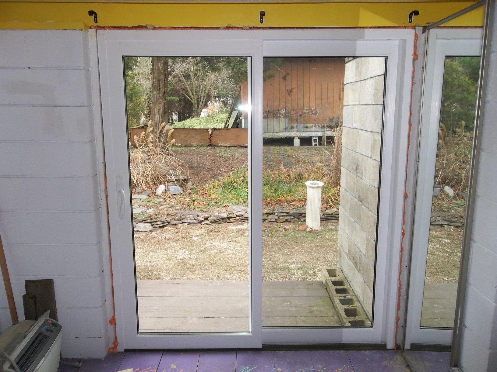 Replacing Windows in Dagsboro, DE Installing a New Sliding Glass Door