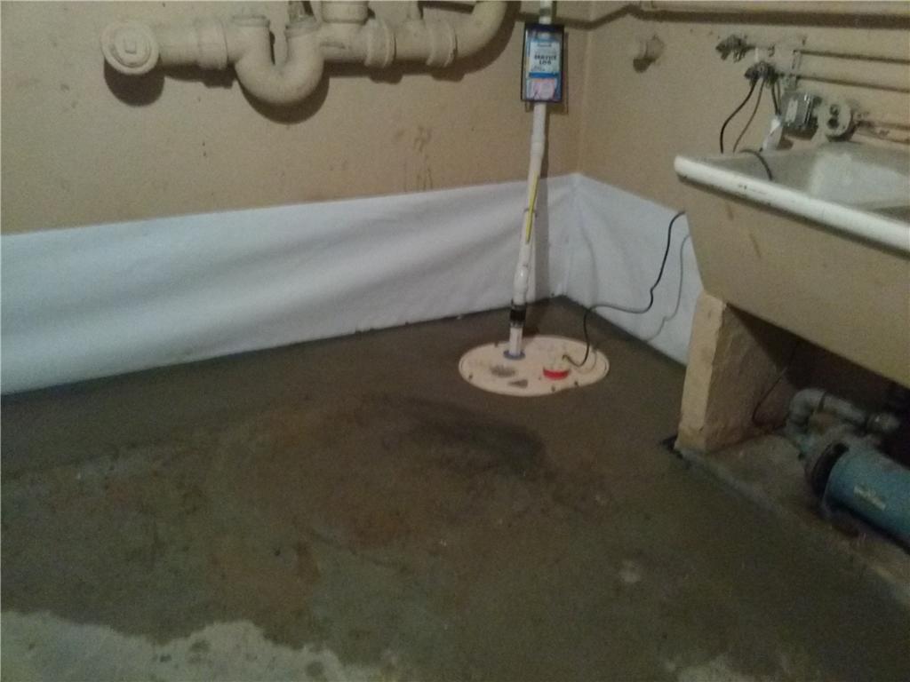 Basement Waterproofing Basement Prepared for Storm in Willingboro