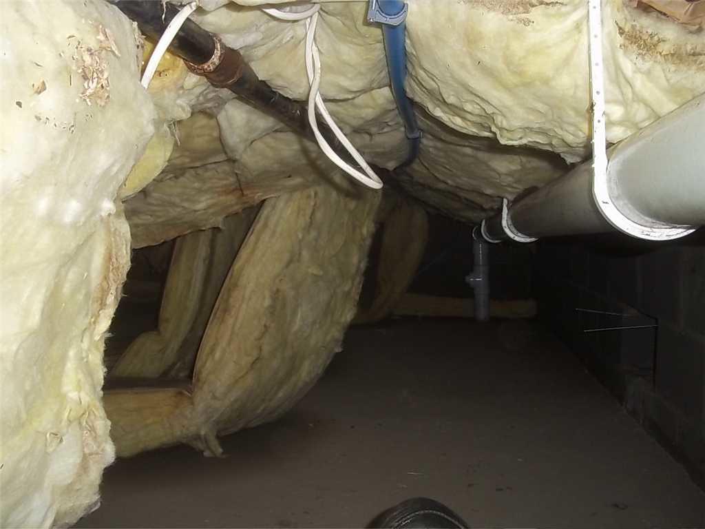 Crawl Space Repair Chilly Crawl Space Insulated in Keyport, NJ
