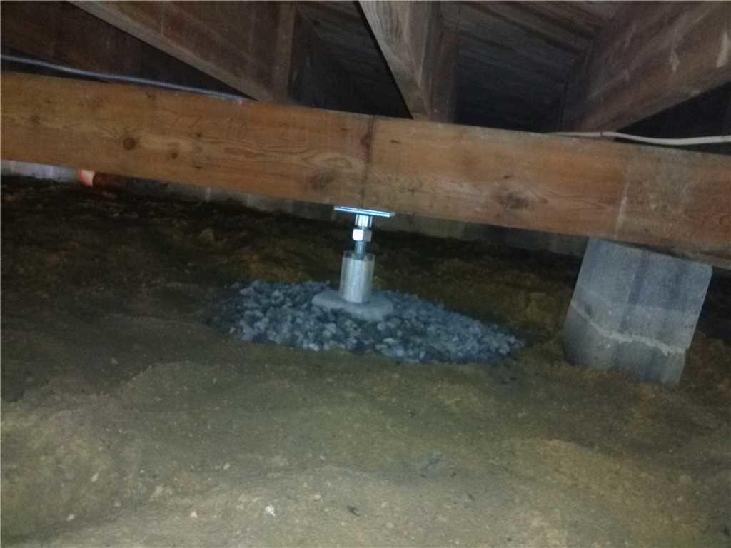 Crawl Space Repair - Crawl Space Beams Supported in Cliffwood, NJ ...