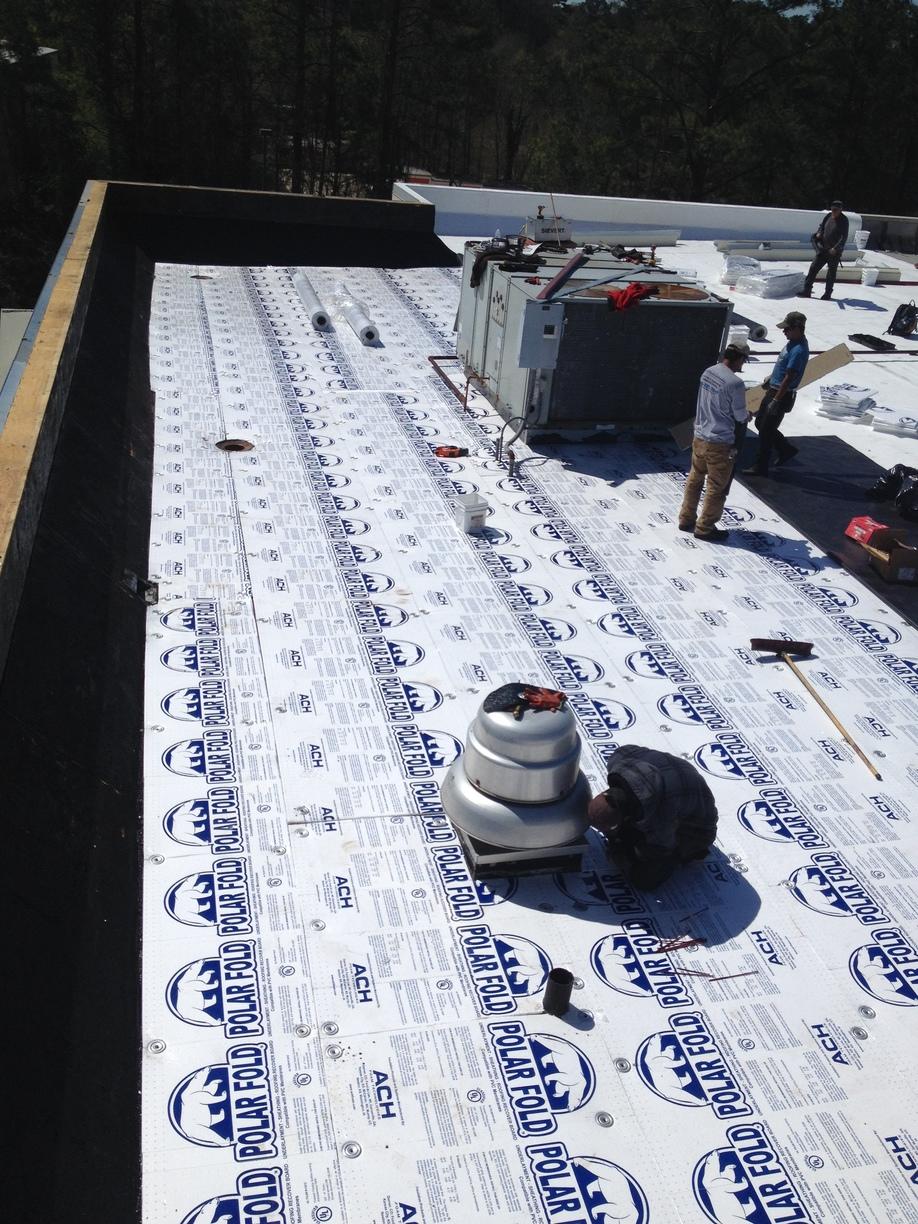 Commercial Roofing St. Andrews UMC Full TPO Roof Replacement