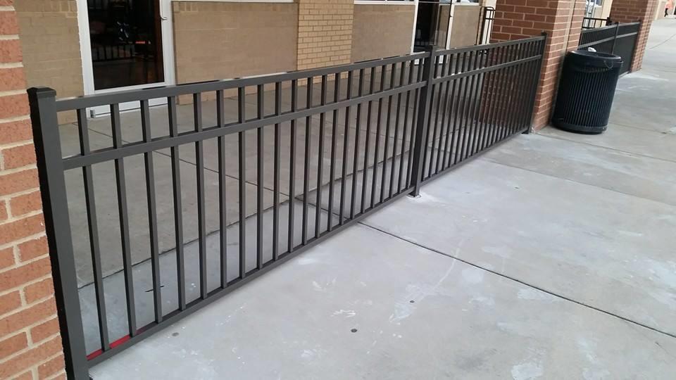 How To Install Aluminum Fence On Concrete How To Install Allure