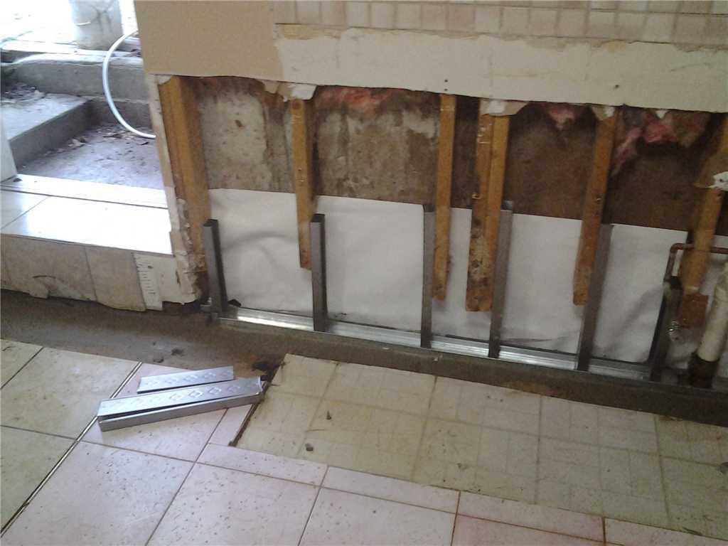 Basement Waterproofing Wet Finished Basement Restored in Staten