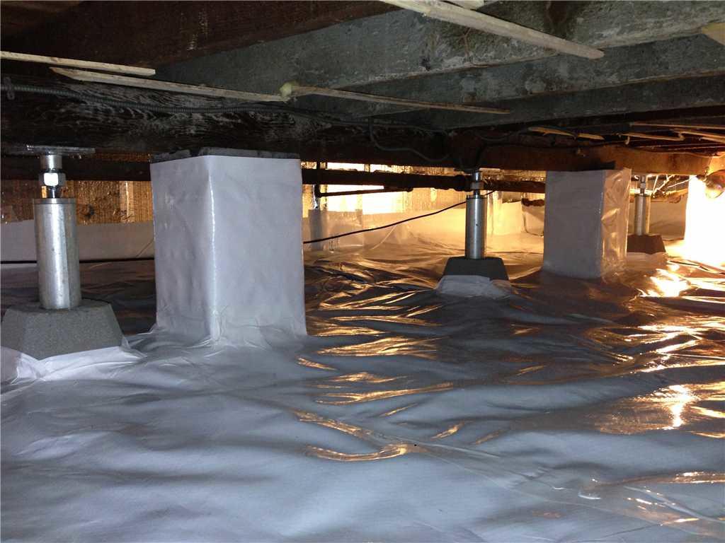 Crawl Space Repair Healthy, Encapsulated Crawl Space in Staten Island