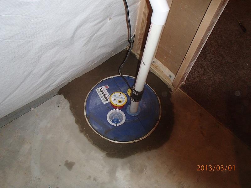 Wilmington, DE Basement door was leaking and getting the finished basement wet New basement