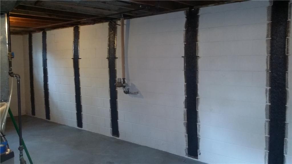 Foundation Repair Carbon Armor Strengthens Traverse City, MI Basement