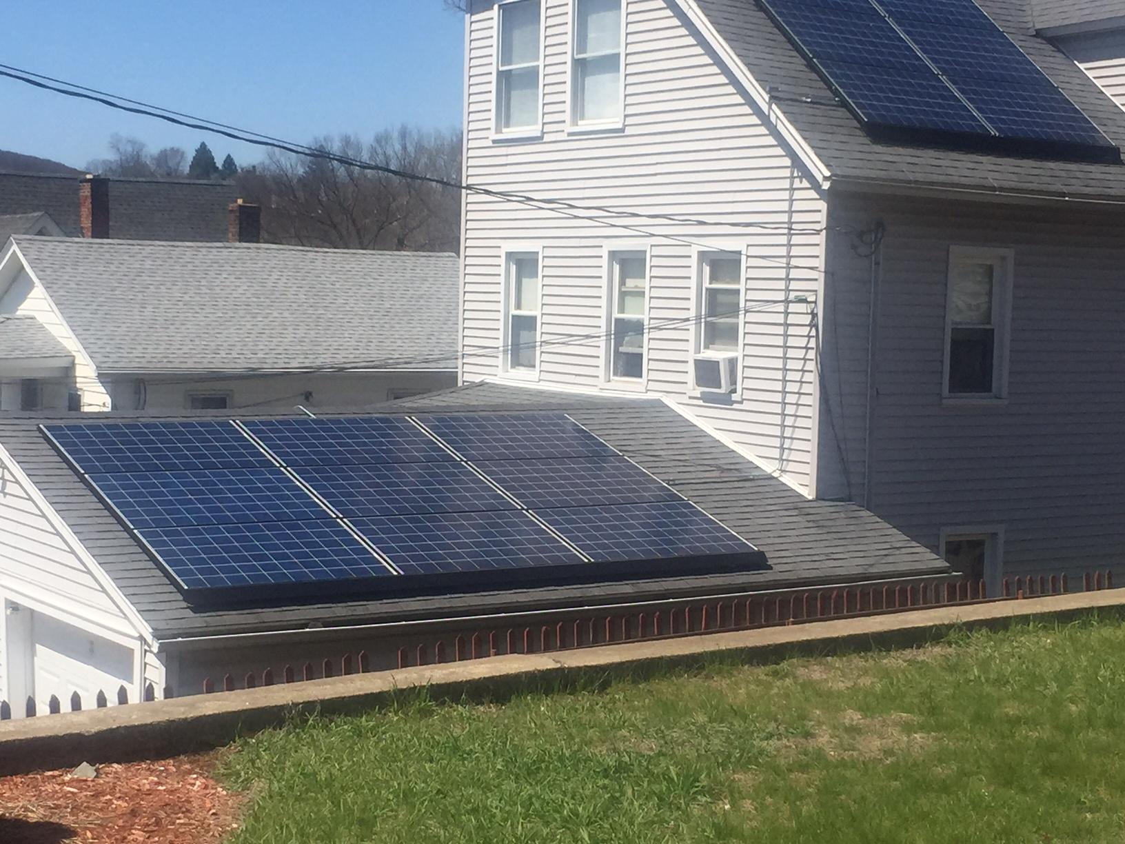 Roof Repair Roof Repair and Solar Panel System in Naugatuck Connecticut Solar Panels in