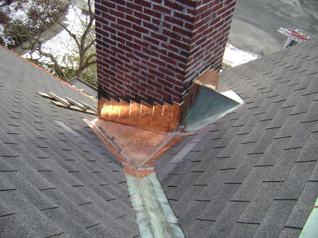 Chimney Repair Chimney Repairs Copper Flashing And Valley