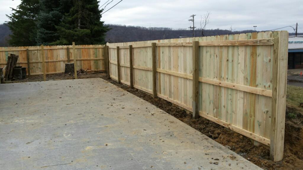 Pro Fence & Railing Residential Fencing 6' Privacy Treated Wood