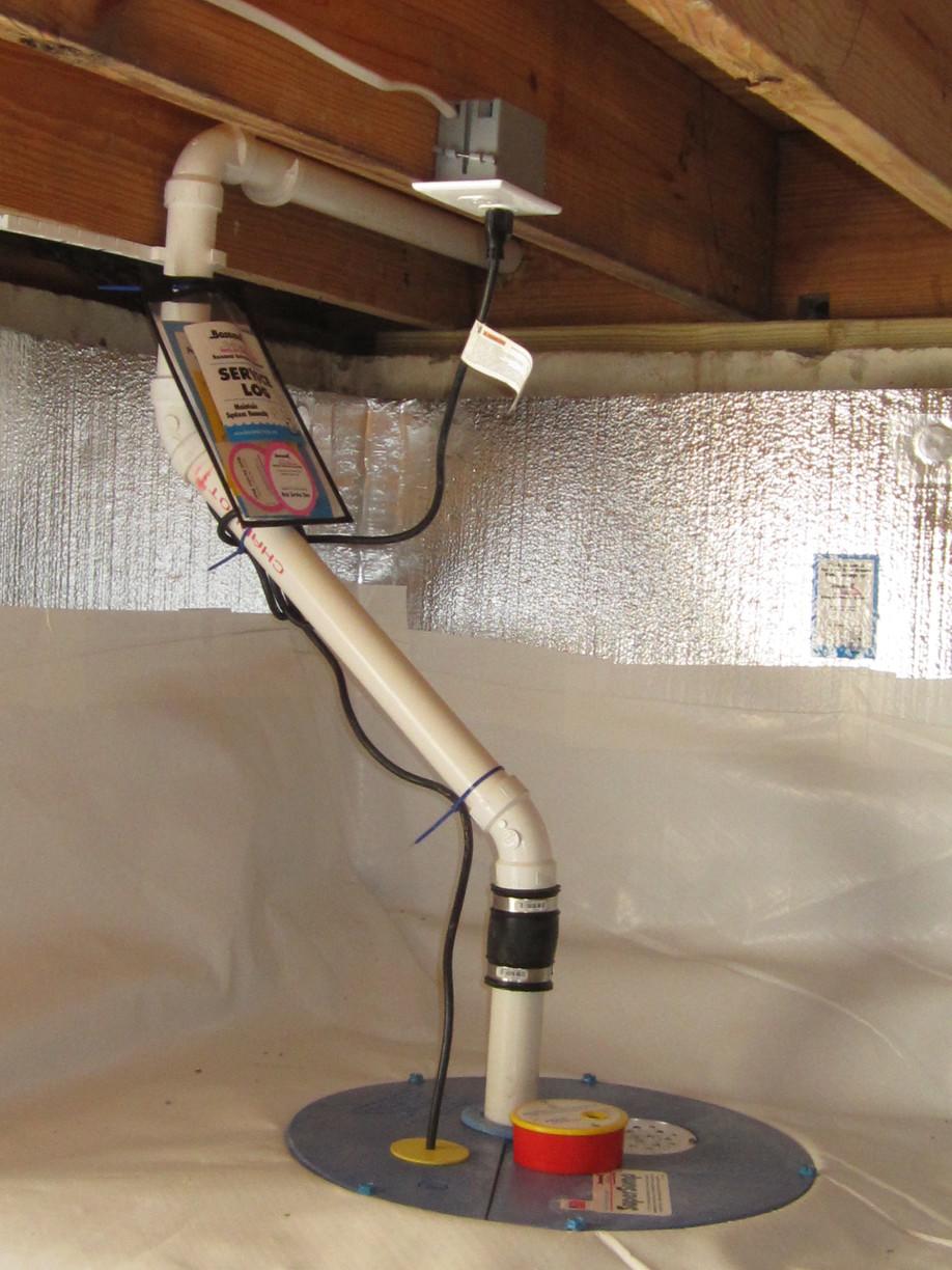 Crawl Space Repair - West Chester Ohio - Crawlspace encapsulation and sump pump - West Chester ...