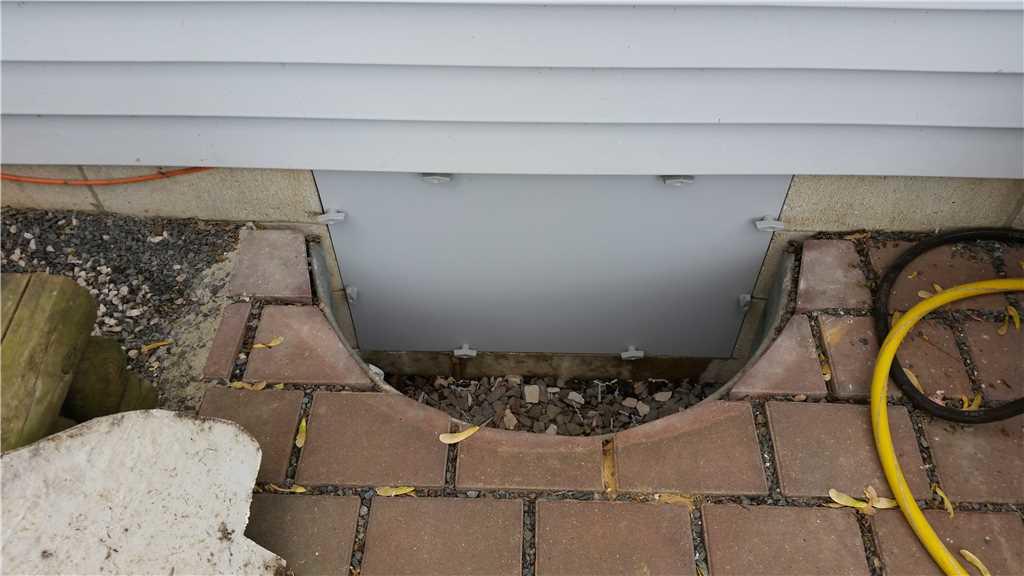 Crawl Space Repair Frederica Crawl Space Completed Access Well