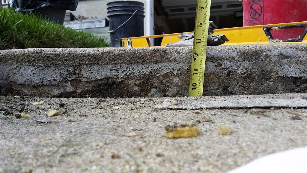 Concrete Lifting and Leveling - Newark PolyLevel Concrete - Sinking Slab
