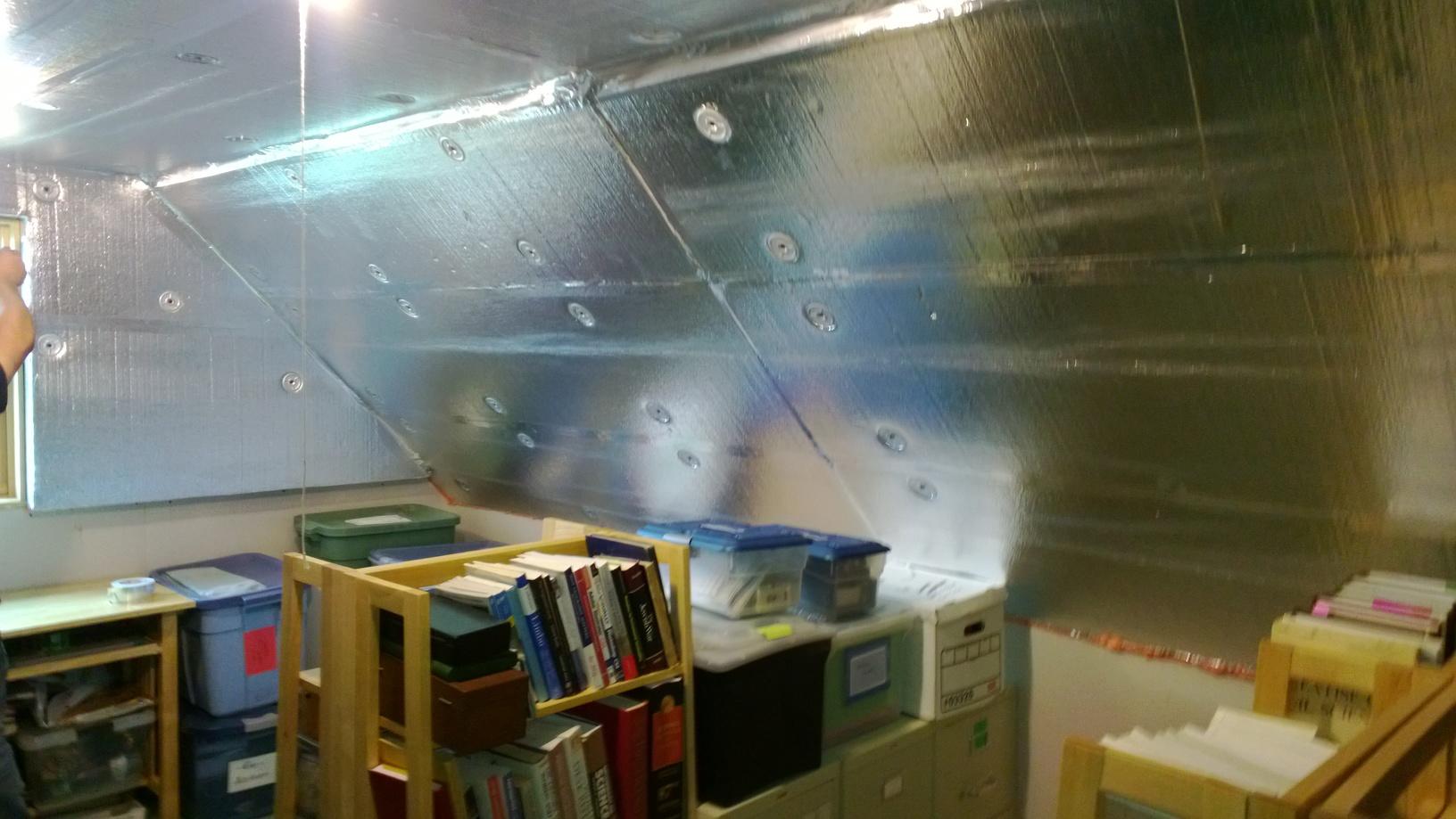 Insulation Air Sealing Silverglo Attic Insulation In Naples Ny Radiant Barrier In Naples Ny Attic