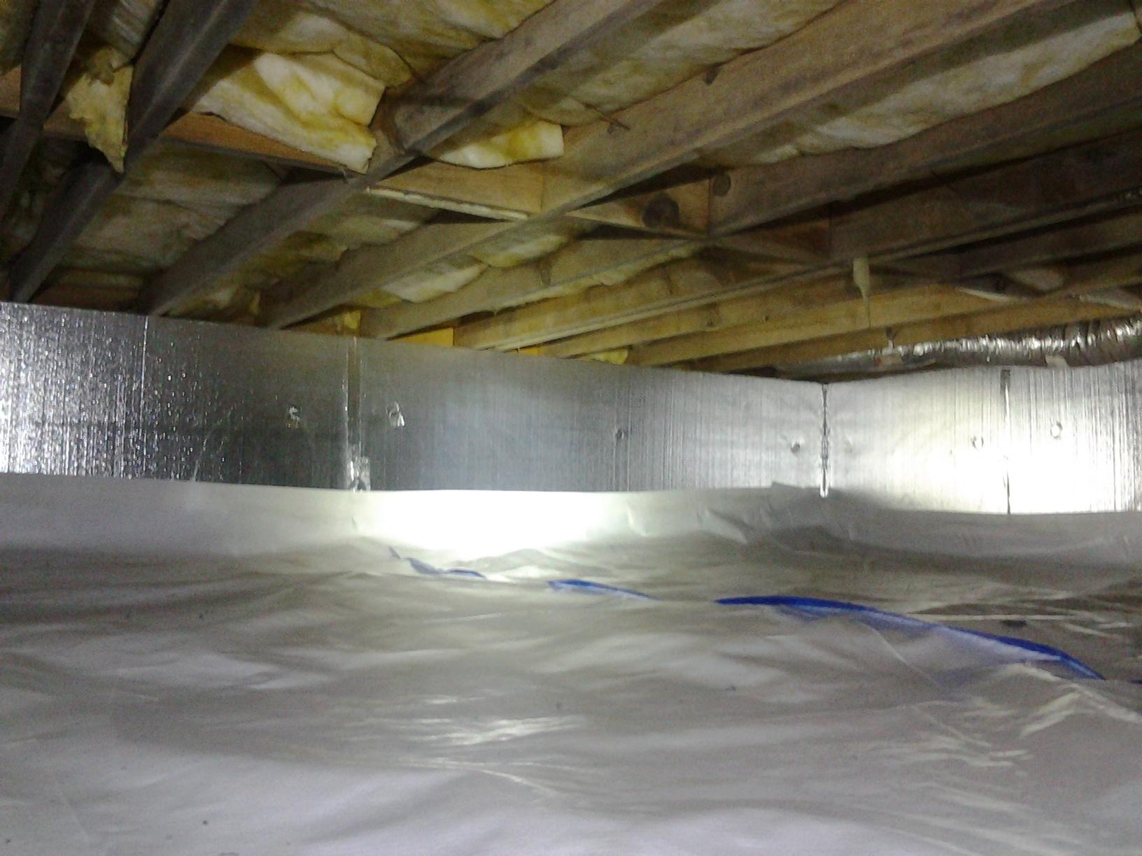 Crawl Space Repair - Crawl space clean up! - Clean crawl space!