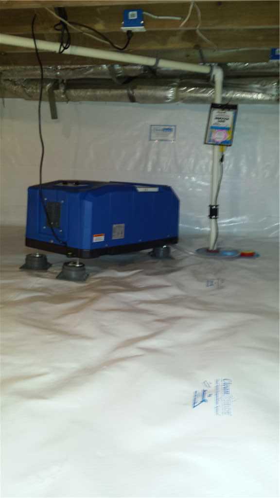 Queenstown Basement and Crawl Space Dehumidifier and Sump Pump