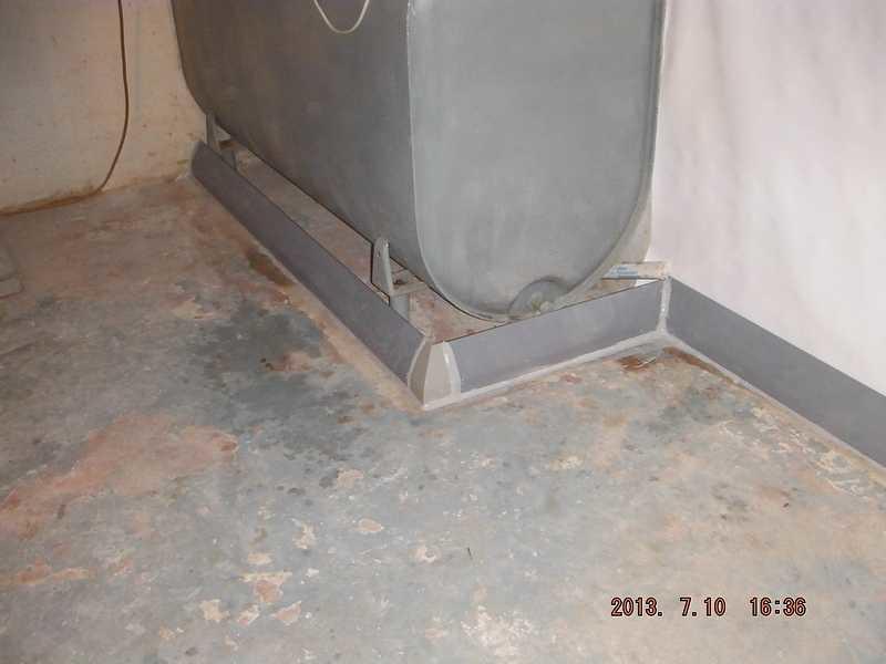 Basement Waterproofing Talbot County wet basement gets a new drainage