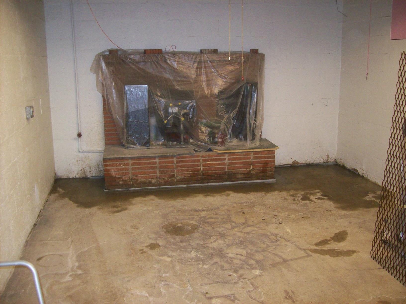 Basement Waterproofing WaterGuard Installation in Clarksburg Basement
