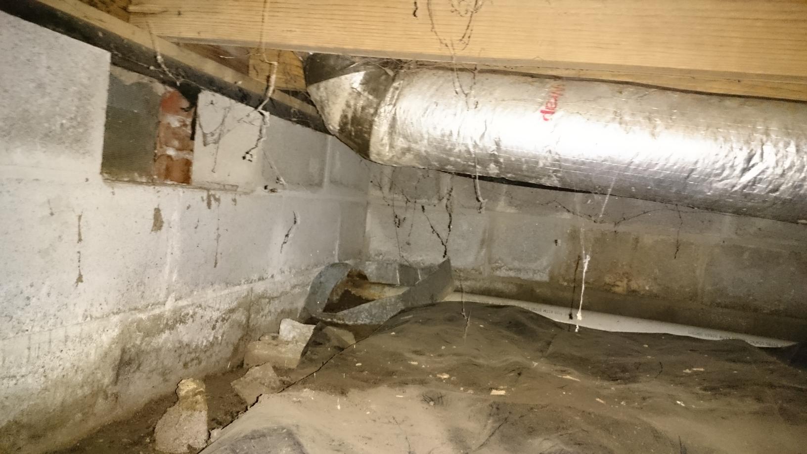 Crawl Space Repair CleanSpace in Clarksville, TN! Moisture