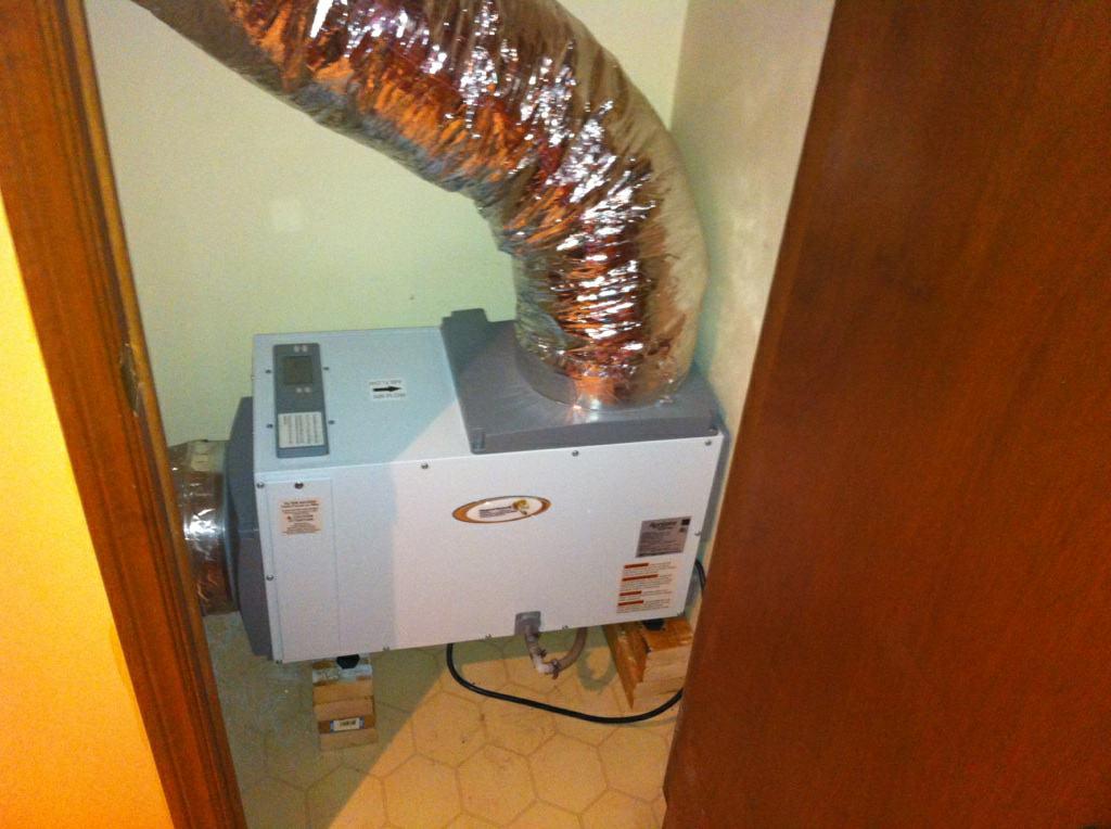 Basement Waterproofing - Dehumidifier with Duct Kit in London, ON - Ducts