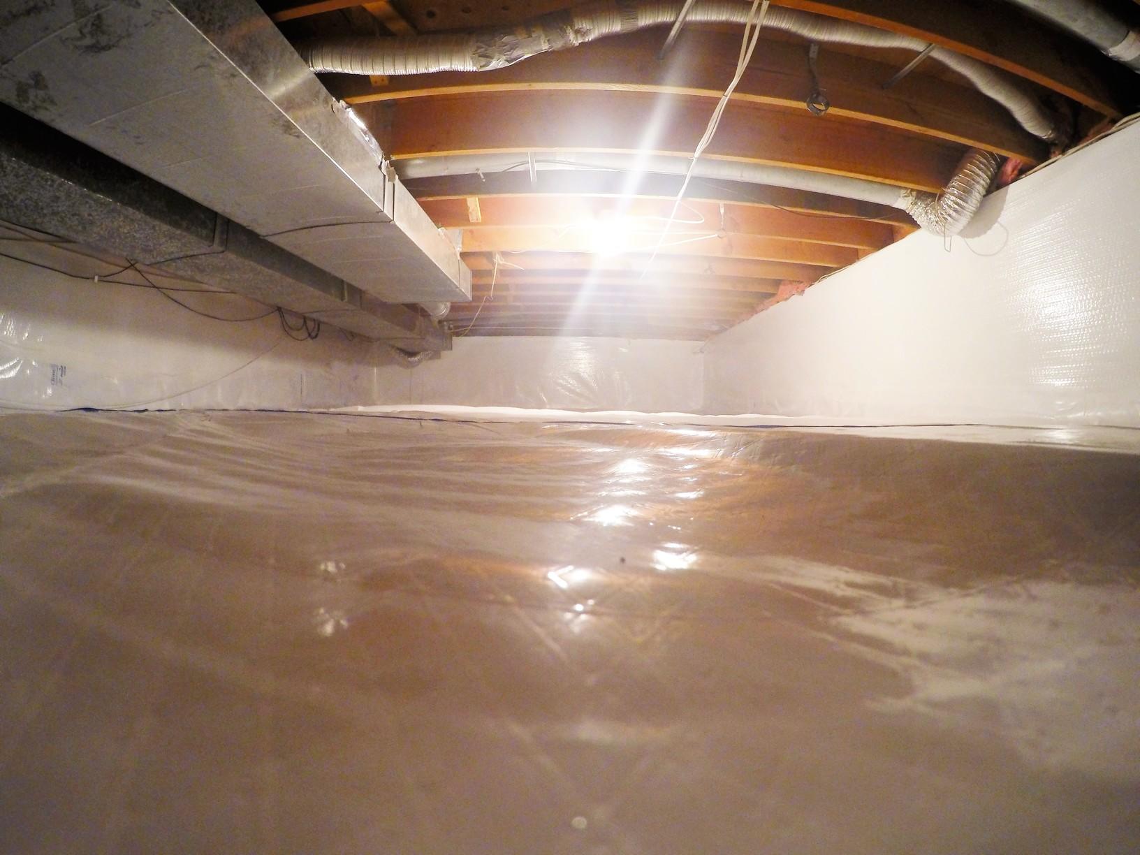 Crawl Spaces Full Crawl Space Encapsulation in Trenton, NJ