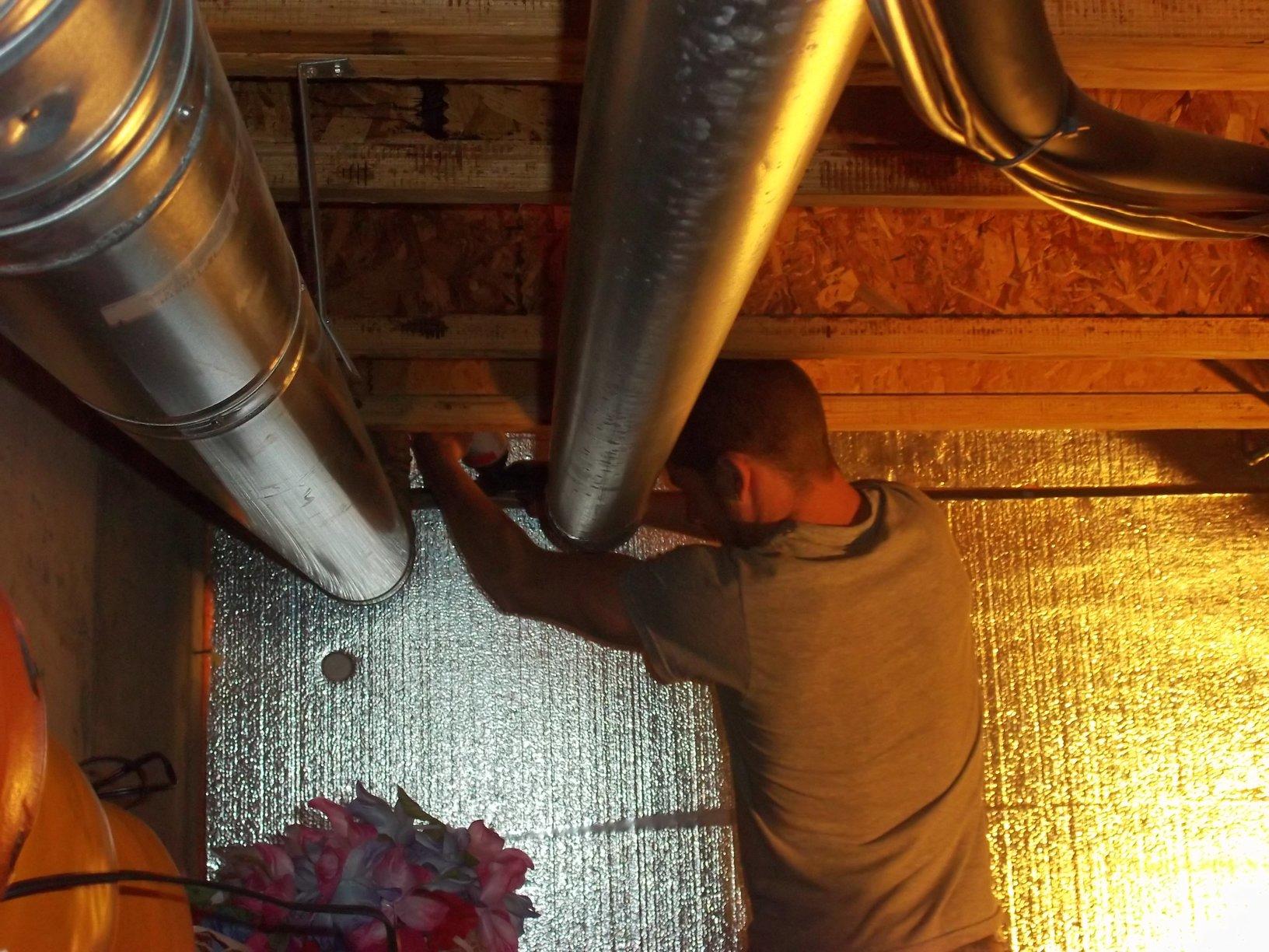 Crawl Space Repair Berlin, NJ Install SilverGlo Installing Over