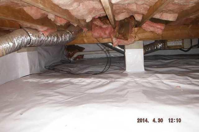 Finished Crawl Space