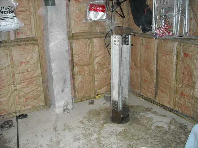 Setting up the installation equipment for slab pier