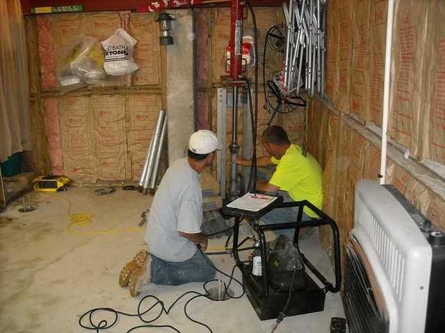 Topping off the last pier