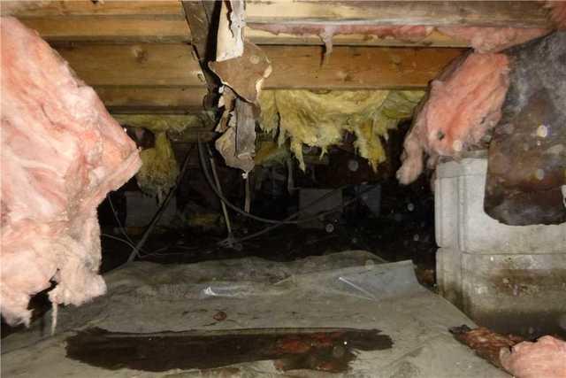 Messy Crawl Space