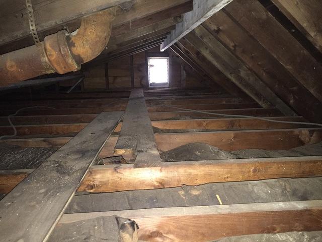 Poorly Insulated Attic