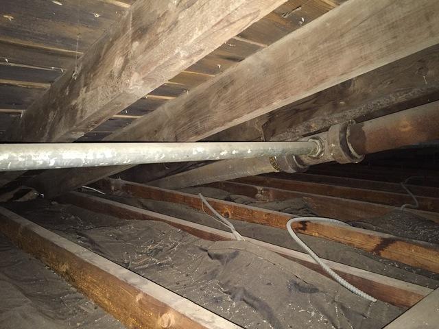 Poorly Insulated Attic