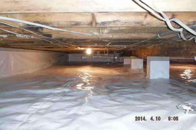 Finishing The Crawl Space