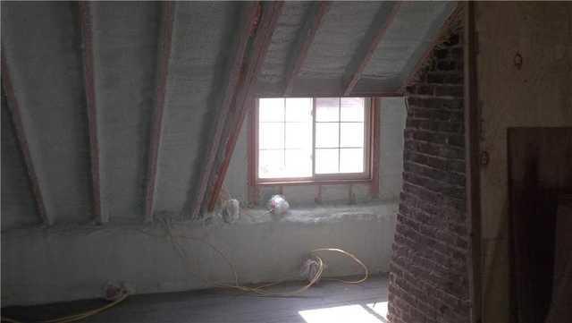 Installed Spray Foam