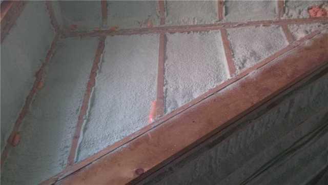 Installed Spray Foam