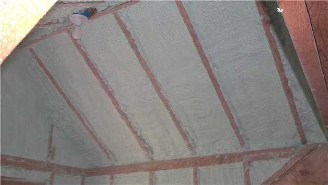 Installed Spray Foam